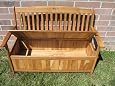 Oxford Indoor or Outdoor Garden Storage Bench