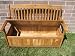 Outdoor Living : Oxford Indoor or Outdoor Garden Storage Bench