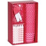 Paper Eskimo Cupcake Kit for Parties, Berry Pink