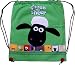 Shreds Shaun the Sheep Green Cotton Kit Bag