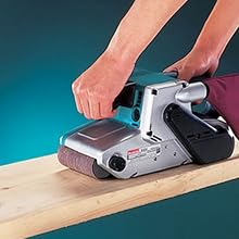 Makita 9404 8.8-Amp 4-by-24-Inch Variable Speed Belt Sander with Cloth Dust Bag