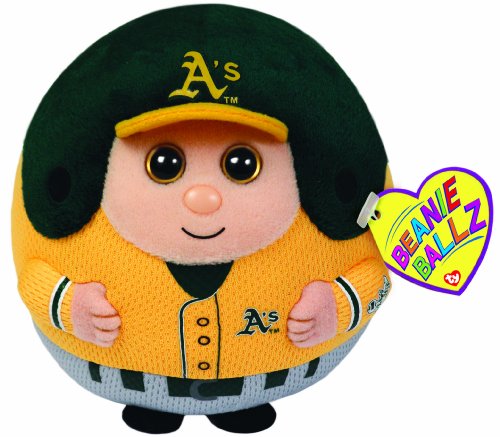 Ty Beanie Ballz MLB Oakland Athletics Plush