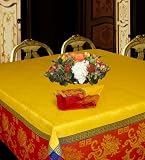 Table Cloth 70-inch & 4 Napkins Set, Damasco made in Italy
