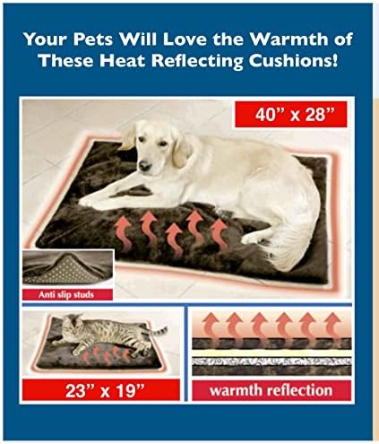 Heat Reflecting Thermal Pet Mats (40 x 28) ...