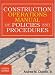 Book cover of Construction Operations Manual of Policies and Procedures (Construction Operations Manual of Policies & Procedures).