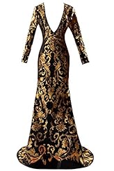 Occasion: Mother-of-the-Bride  
Shoulder: Long Sleeves  
Neckline: V-Neck  
Size Category: Adult 
Hand WashLine Dry