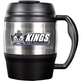 NHL Los Angeles Kings 52-Ounce Stainless Steel Macho Travel Mug with Bottle Opener
