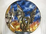Lure Of The Dragon Collectible Plate by Myles Pinkney from The Franklin Mint Heirloom Recommendation Royal Dalton Limited Edition Fine Bone China Plate Number RA24100