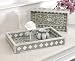Taj Mother Of Pearl Inlay Rectangular Tray (Mother of Pearl) (2.5H x 9.75W x 17.75D)