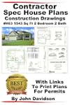 Contractor Spec House Plans Blueprint...