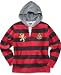 Tommy Hilfiger Kids Shirt, Little Boys Hooded Rugby Red/Black 7
