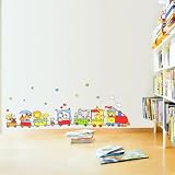 Fun Train Childrens Bedroom Nursery Wall Stickers