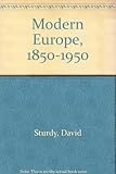 Modern Europe since 1850