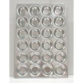 24 Cup Aluminum Muffin Pan by Libertyware