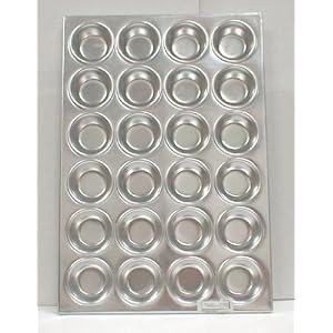 24 Cup Aluminum Muffin Pan by Libertyware