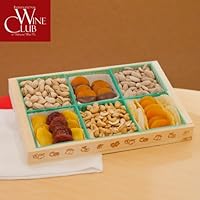 Assorted Dried fruit Tray with Nuts. The Perfect Gift for Holidays or Any Occasion