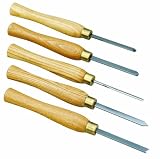 Chisels: Proxxon 27023 Turning Tool Set in Box, 5-Piece