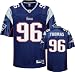 Adalius Thomas Reebok NFL Navy Premier New England Patriots Jersey