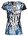 Archaic AFFLICTION Womens T-Shirt HYDRATE Skulls Tattoo Biker Sinful