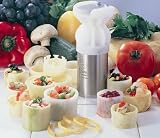 Bron Turn'Up Vegetable Garnisher - Makes 2 (5 cm) diameter cups