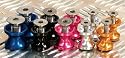 Honda Suzuki Motorcycle Bobbins 8mm Black