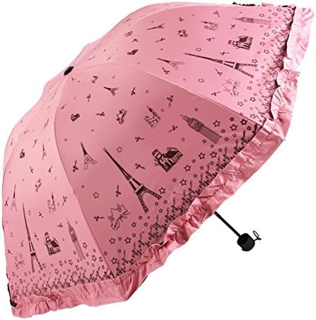 KROGL KROGL008C2 Eiffel Tower UV Women Umbrellas