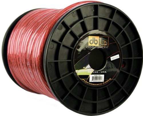 DB Link PW0R50Z 0 AWG 50 Feet Power Wire (Red)