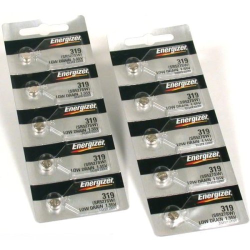 10 SR527SW 319 Battery Energizer Watch Batteries New.