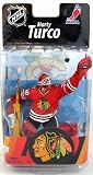 McFarlane Toys NHL Sports Picks Series 27 Action Figure Marty Turco (Chicago Blackhawks) Red Jersey