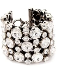 Giuseppe Zanotti Swarovski Crystal Hollywood Glam Bracelet