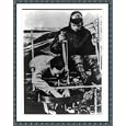 Historic Print (XL): Riley Scott who is about to try out his Mechanical Bombsight