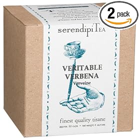 SerendipiTea Veritable Verbena Tisane, 2-Ounce Boxes (Pack of 2)