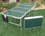 HEAVY DUTY Oasis 8-Person Folding Suitcase Table-Top of the Line Construction- 5 Years Warranty High And Low Settings-Lightweight And Portable-A BONUS $19.99 VALUE SOLAR RECHARGEABLE FLASHLIGHT INCLUDED WITH PURCHASE....
