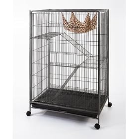 Giant ferret chinchilla rat degu cage by Doghealth Q703