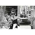 Audrey Hepburn Poster - Breakfast at Tiffany's Window (24x36")