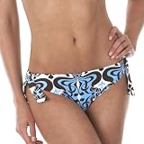 Mossimo Black: Ocean Swirl Mock-Tie Swim Bottoms - Brown