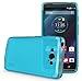 TUDIA LITE TPU Bumper Protective Case for Motorola Droid Turbo Ballistic Nylon Version Only (NOT Compatible with Metalized Glass Fiber Version) (Teal)