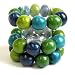 Blue Chicones Seed Bracelet - Colombia