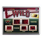 Minnesota Wild Time / Date / Temp. Scoreboard