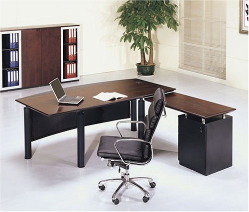 Executive Home Office Desk Walnut Furniture