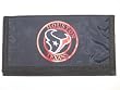 HOUSTON TEXANS Team Logo Nylon Bifold CHECKBOOK COVER