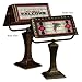 NFL Art Glass Banker's Lamp