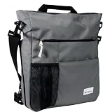 Lexington Convertible Diaper Bag by Amy Michelle - Charcoal
