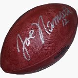 Joe Namath Autographed Limited Edition Commemorative Football