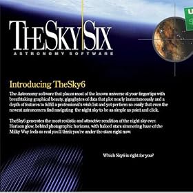 Software Bisque The Sky 6 Student Edition