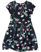 Carters Little Girls' Mod Geo Print Knit Dress
