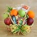 California Delicious Fruit and Cheese Please Gift Basket
