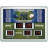 New York Yankees LED Scoreboard Clock