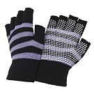 Ladies/Womens Fingerless Magic Gloves with Grip