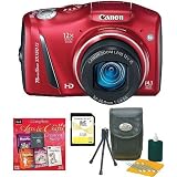 PowerShot SX150 w/DC-115R Start Kit, 4GB SD Card, Arts & Craft Softwr